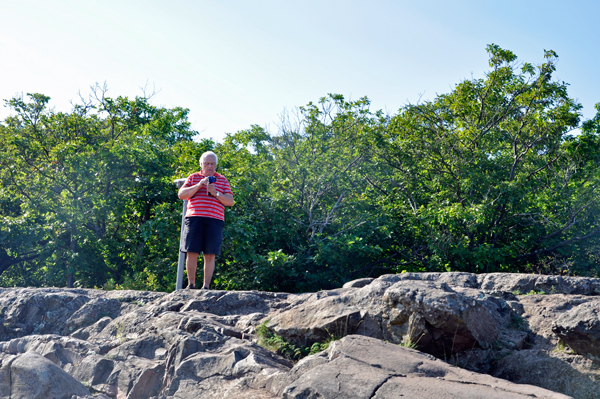 Lee Duquette at Lake of the Clouds 